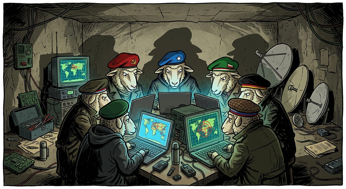 Four Wolves Walk Into a Defense Contractor and the Vibes Are CATASTROPHIC 🐺🚨