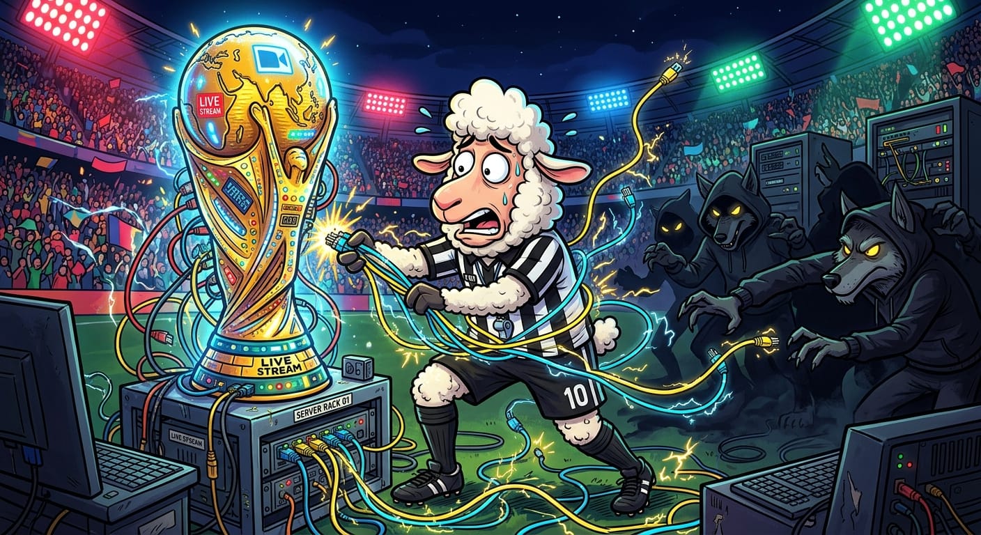 FIFA Bug Exposes World Cup Streams to Remote Takeover (The Wolves Nearly Scored an Own Goal)