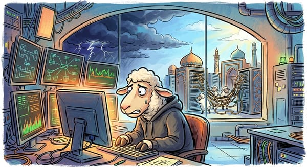 Iranian Wolves Took A Nap, Woke Up Cranky, And Now They're At The Fence Again